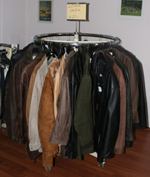 lederjacken ständer